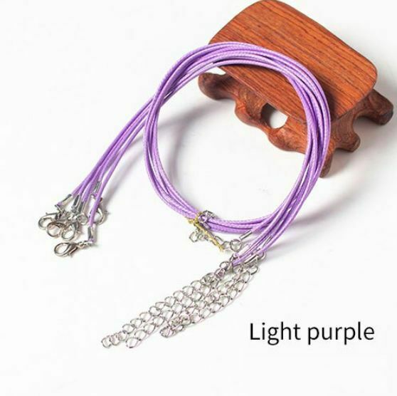 Great Quality Faux Leather Cord with Clasp Necklace String 45cm(18")-1.5mm