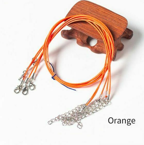 Great Quality Faux Leather Cord with Clasp Necklace String 45cm(18")-1.5mm