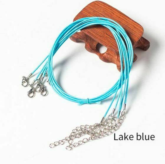 Great Quality Faux Leather Cord with Clasp Necklace String 45cm(18")-1.5mm