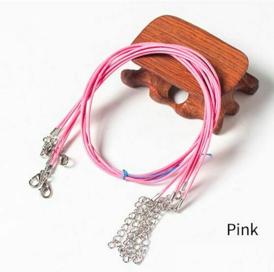 Great Quality Faux Leather Cord with Clasp Necklace String 45cm(18")-1.5mm