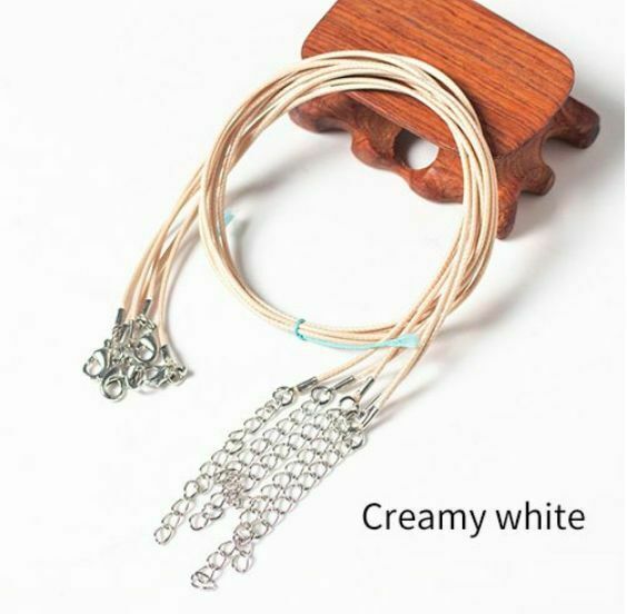 Great Quality Faux Leather Cord with Clasp Necklace String 45cm(18")-1.5mm