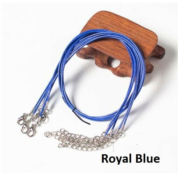 Great Quality Faux Leather Cord with Clasp Necklace String 45cm(18")-1.5mm