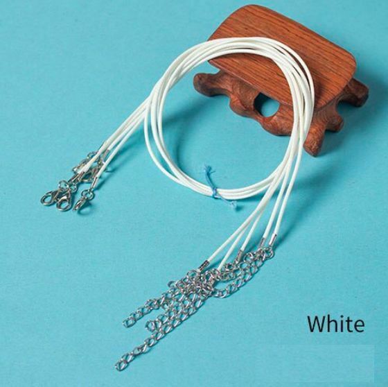 Great Quality Faux Leather Cord with Clasp Necklace String 45cm(18")-1.5mm