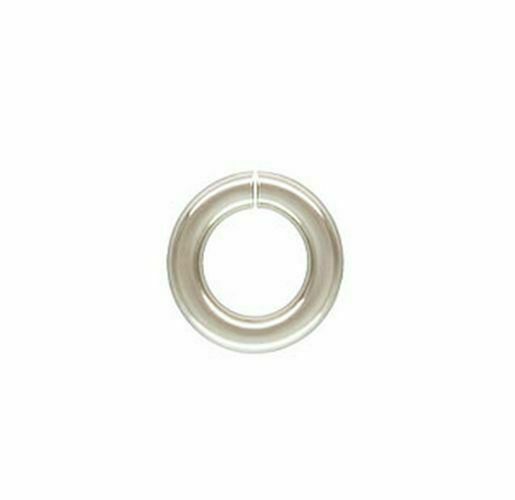 6mm - 925 Sterling Silver Twist Lock Jump Ring -1mm wire thickness
