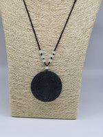 Protection Obsidian Hand Carved Zodiac Feng Shui Amulet adjustable Necklace