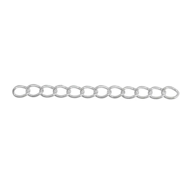 100 Silver Plated 5cm (2") Extender Chain For Jewelry Necklace Bracelet