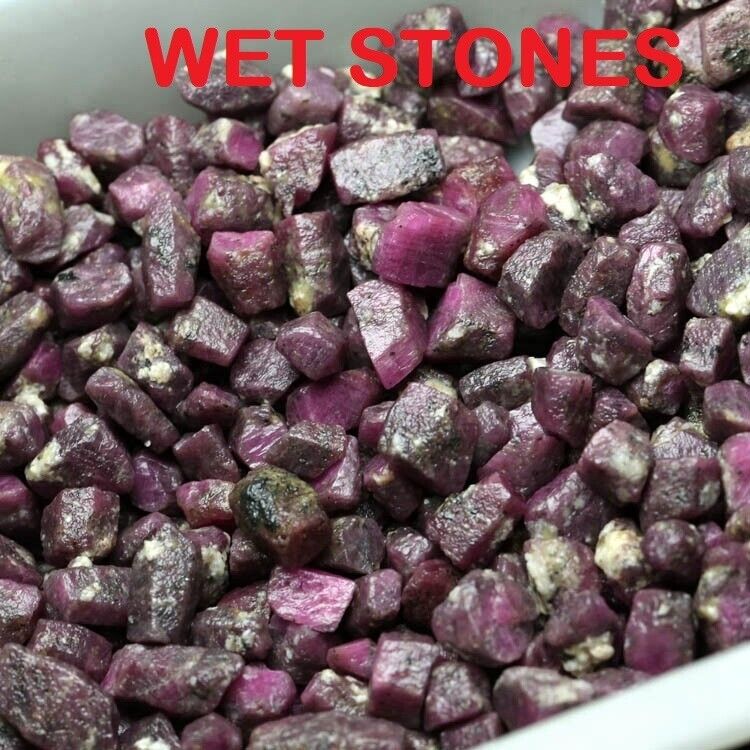 20g Natural Ruby Corundum Reiki Healing Raw Gemstone Mineral Irregular Specimen