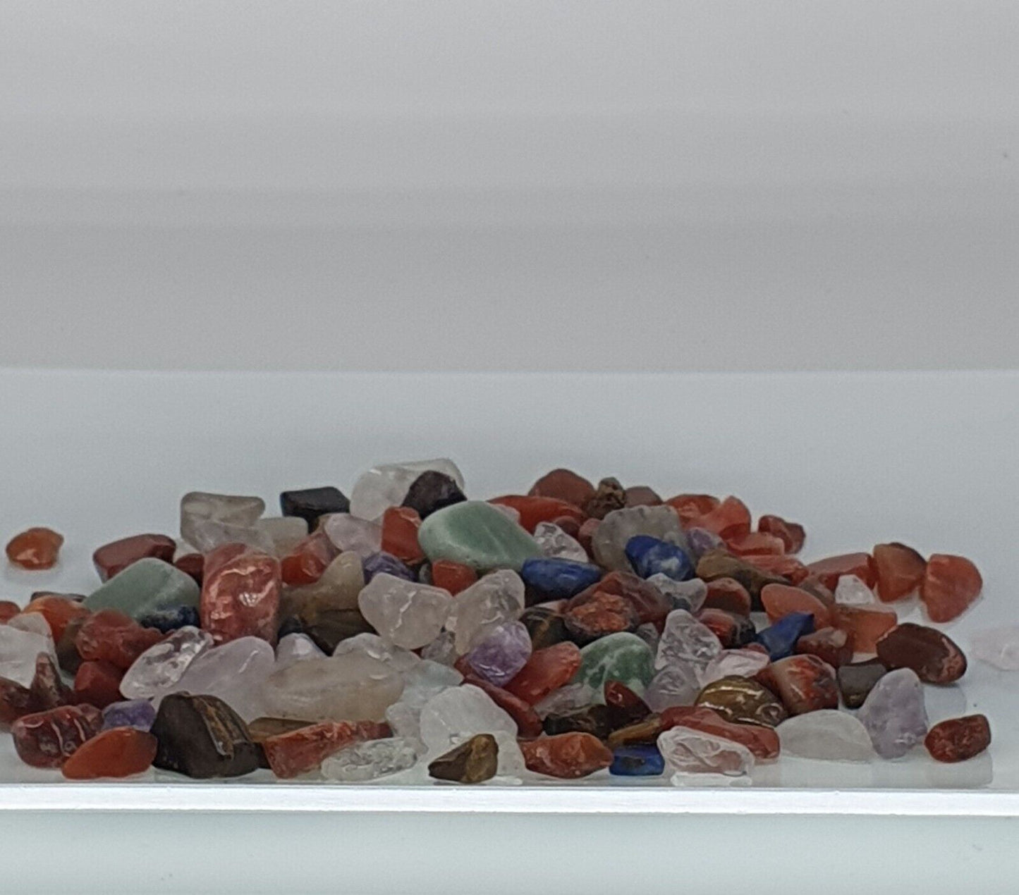 50g Mixed Tumbled Crystal Minerals Reiki Healing Specimen Gemstone Home Aquarium
