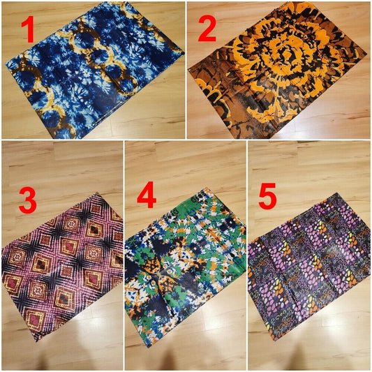 Ankara Fabric 5 yards, African Wax Print Fabric K&F Plaza Kampala